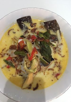 Foto resep Ikan Asin tengiri Santan 😁