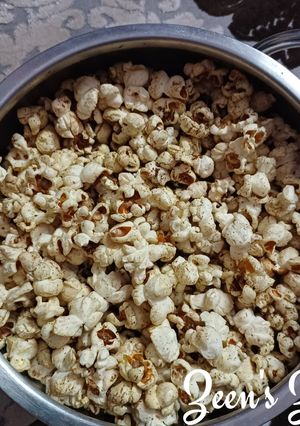A picture of Za'atar Popcorn.