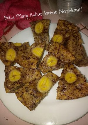 Foto resep Bolu pisang kukus lembut(versihemat)