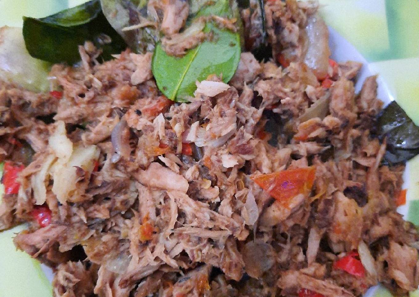 Tongkol Suwir Balado