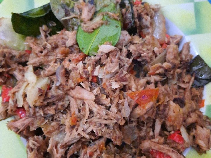 Langkah Gampang Membuat Resep Tongkol Suwir Balado yang Lezat Sekali Anti Ribet, Uenak Banget