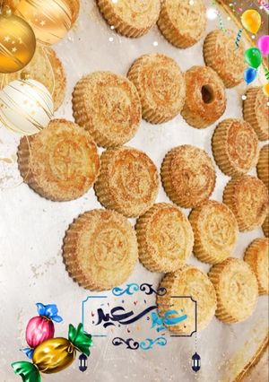 صورة لوصفة معمول السميد والطحين