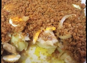 Foto de Bacalhau com broa