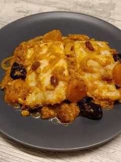 Una foto de Bacalao a la ampurdanesa