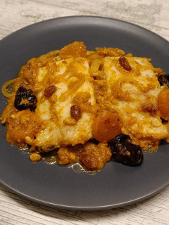 Una foto de Bacalao a la ampurdanesa