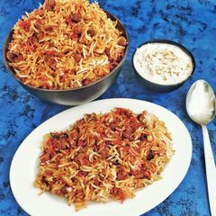 Black Chana Biriyani A picture of Black Chana Biriyani.