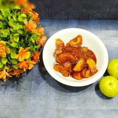 Amla Achaar / pickle Recipe | Hot & Sweet Indian A picture of Amla Achaar / pickle Recipe | Hot & Sweet Indian.