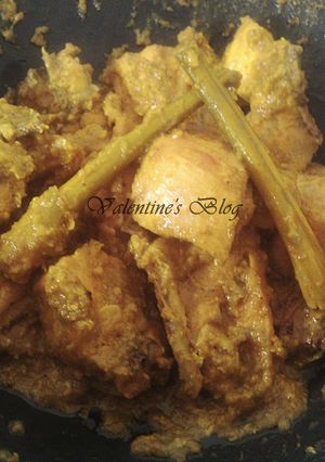Foto resep Ayam Ungkep Bumbu Kuning