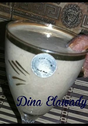 صورة لوصفة عصير تمر باللبن