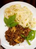 Tagliatelle bolognese