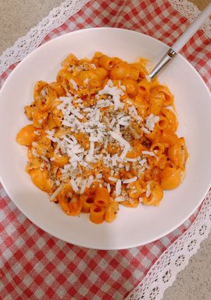 صورة لوصفة باستا ب ٣ مكونات فقط 🍝🫕