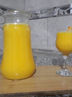 صورة لوصفة عصير الجزر 🥕 والبرتقال 🍊 منعش