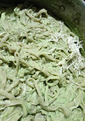 Una foto de Pesto de brócoli