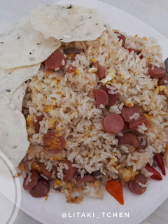 Foto resep Nasi Goreng Sosis Telor