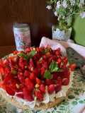 No-Bake Strawberry Tart