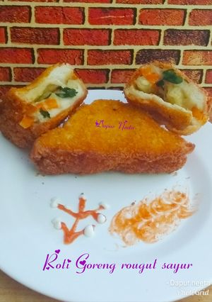 Foto resep Roti tawar isi rougut sayur