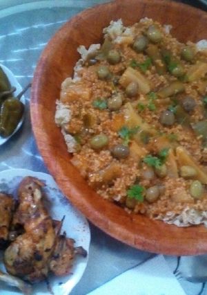 صورة لوصفة تشيشة مرمز بالدجاج