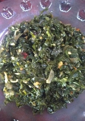Foto resep Oseng daun singkong
