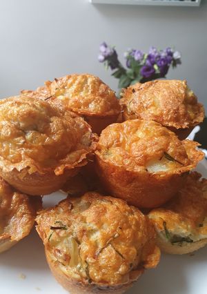 A picture of Savoury Breakfast Muffins.