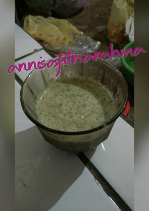 Foto resep Jus selada+timun+pisang