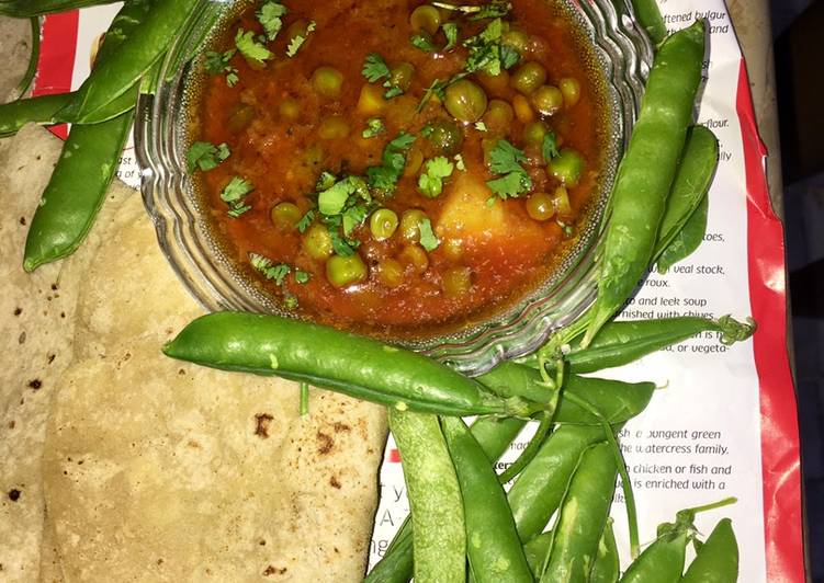 Recipe: Tasty Aloo Mater salan