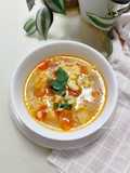 Tang hua tang - sup tomat telur