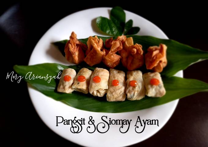 Resep Pangsit &amp; Siomay Ayam Anti Gagal