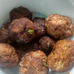 A picture of Mutton koftas.