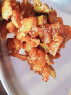 कच्च्या आंब्याचा तक्कू रेसिपी चे मुख्य फोटो 