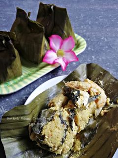 Foto resep Bothok Udang Tahu Tempe Kemangi