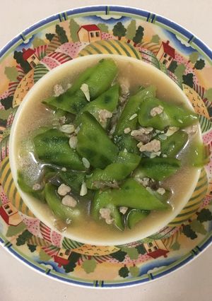 รูปของ “ผัดบวบหมูสับ”