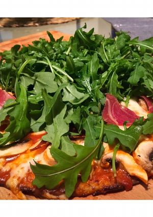 Una foto de Pizza de Coliflor