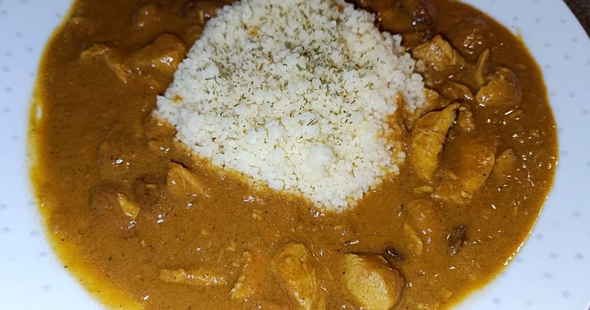 Pollo al curry con coco con Thermomix Receta de Diana - Cookpad