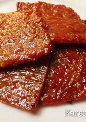 自製豬肉乾 的食譜成品照片