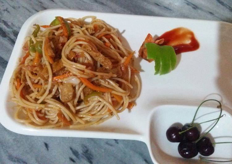 Recipe of Super Quick Homemade Fusion chow mein