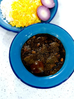 عکسی از دستور 💛قرمه سبزی با لوبیا چیتی💛