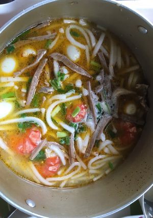Hình của món Bánh canh thập cẩm.