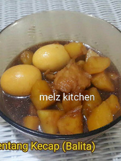 Foto resep Ayam Kentang Kecap (Balita)