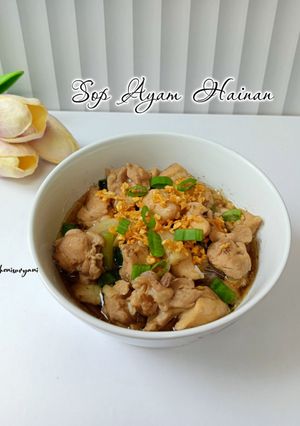 Foto resep Sop Ayam Hainan