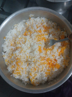 A picture of Cinammon rice.