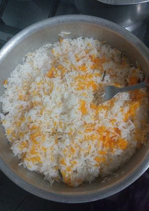 A picture of Cinammon rice.