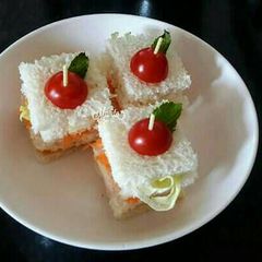 A picture of Vegetable Sandwich.