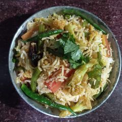 Veggies Biryani A picture of Veggies Biryani.