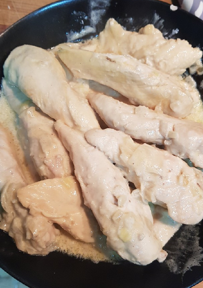 Una foto de Pollo al yogur