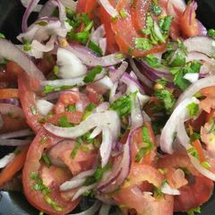 A picture of Kachumbari.