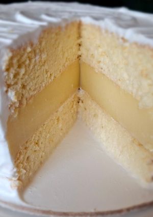 Una foto de Torta beso de ángel