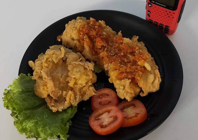 Ayam geprek krispy