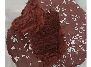 Une photo de Mousse au chocolat avec aquafaba