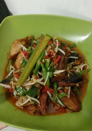 Foto resep Pindang sayuran😅😂