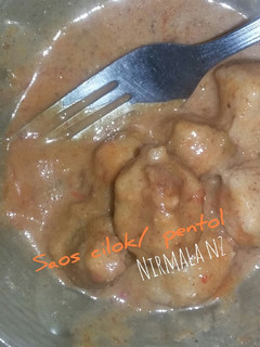 Foto resep Saos cilok/pentol #BikinRamadanBerkesan